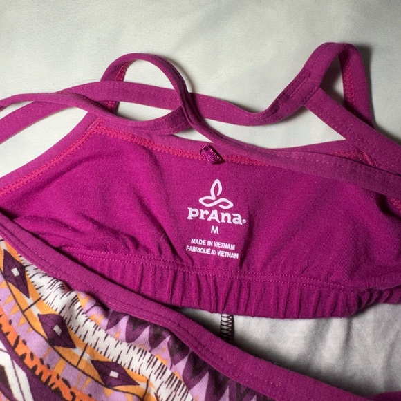 PrAna Violet Sol Cora Ikat print tank dress 🟣 - Picture 4 of 6